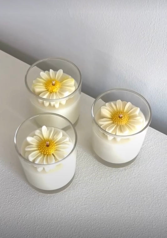 Daisy Jar Candle