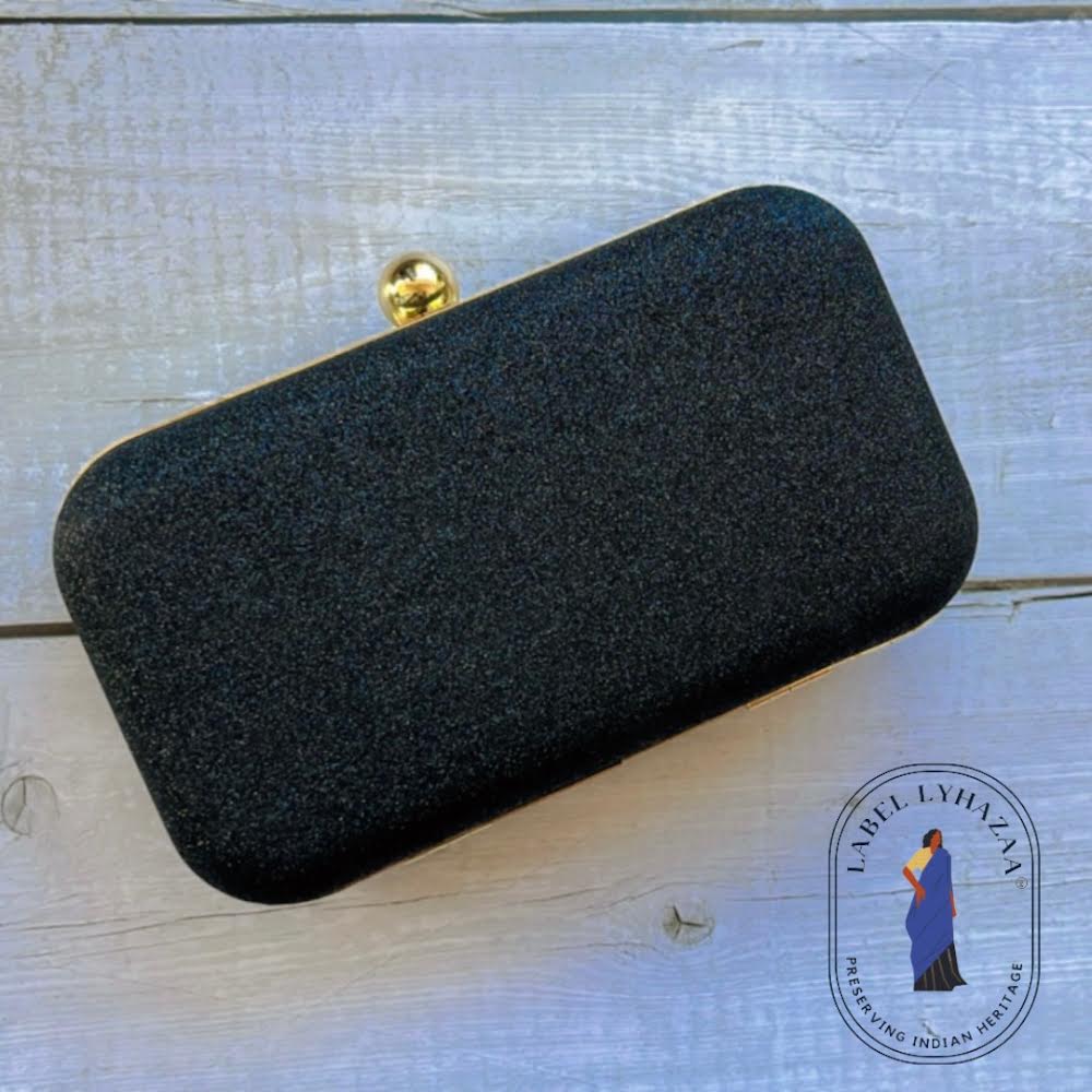 Classic Black Designer Clutch