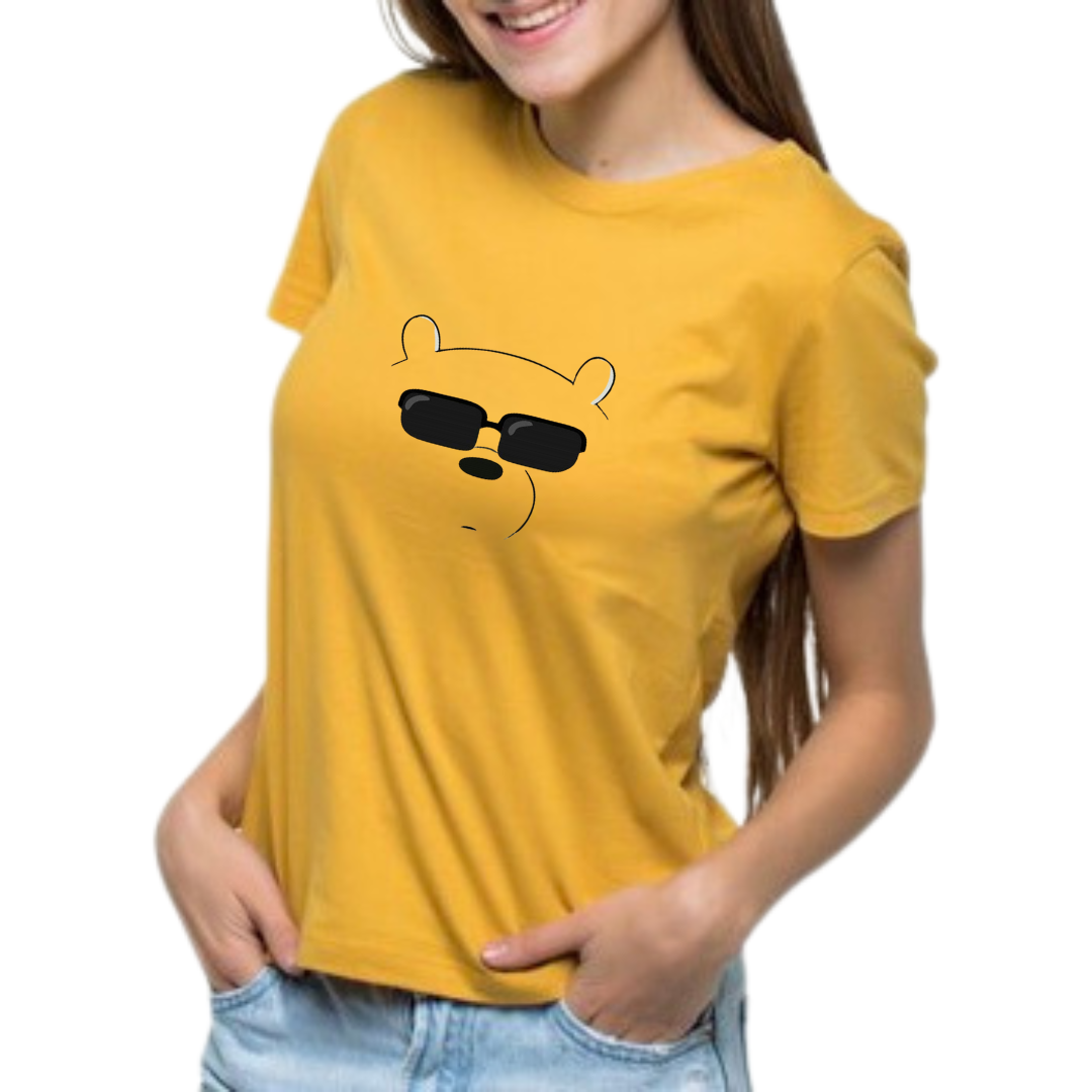 Cute Teddy Regular fit T-Shirts